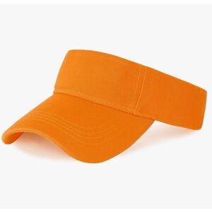 Orange Sports Visor